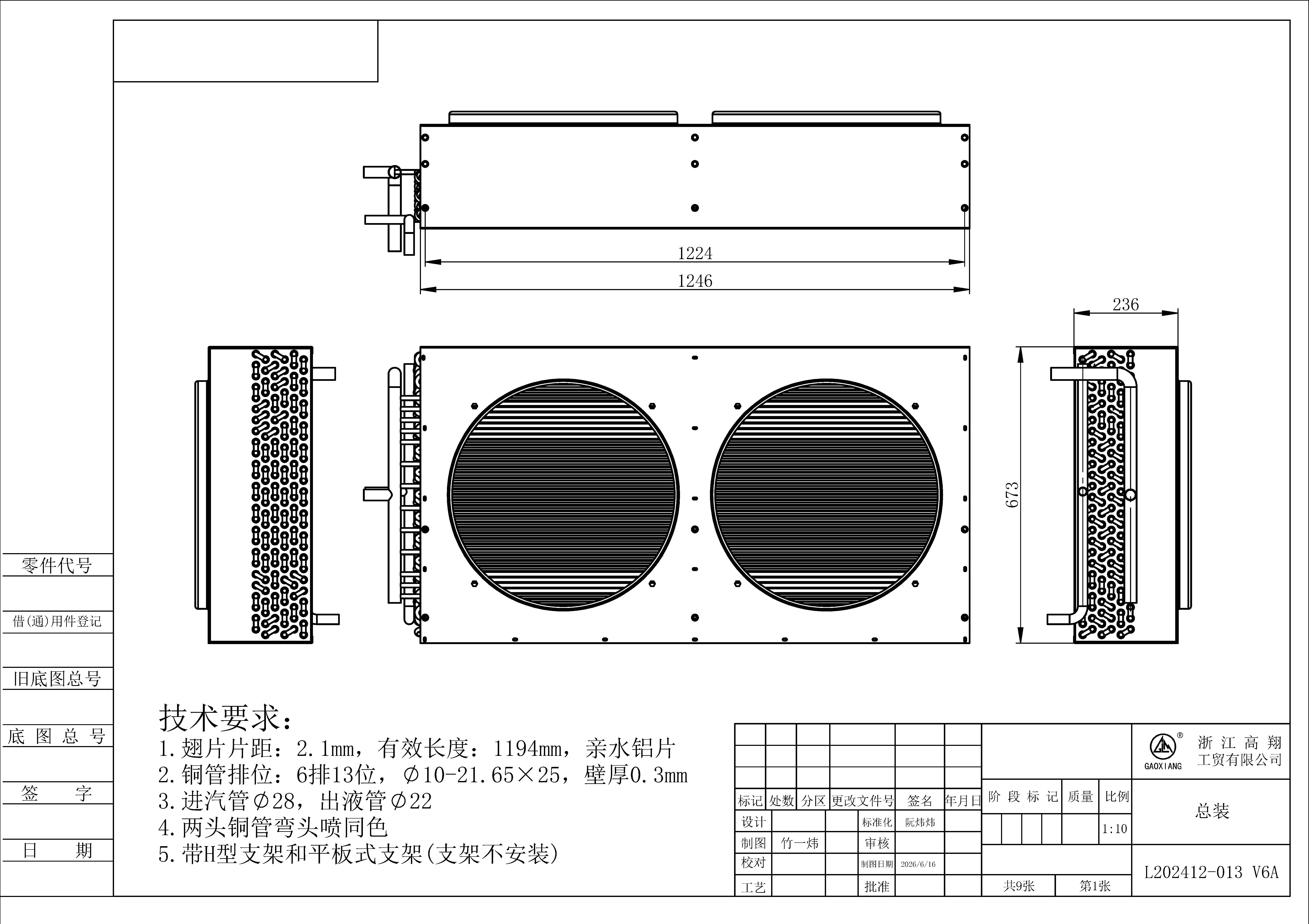 BS ACV V6A 250 A52